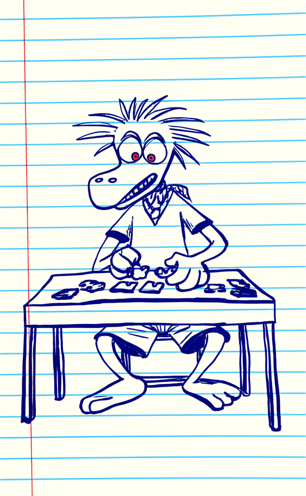 Begin the flat puzzle.